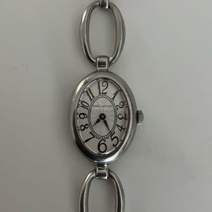Marc Jacobs Silver Oval Link Watch